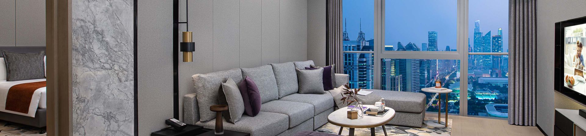 Overview Ascott Icc Guangzhou Lobby
