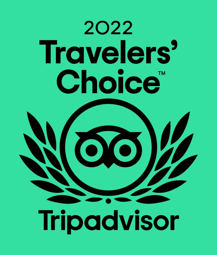<strong>TripAdvisor Travelers' Choice 2022 </strong></br>