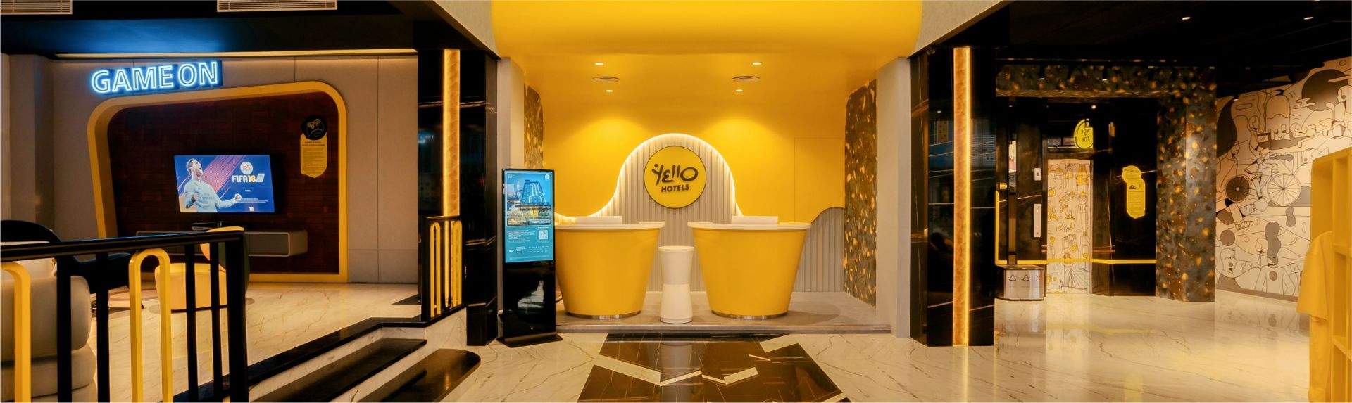 Yello Hotel Harbour Bay Batam Location