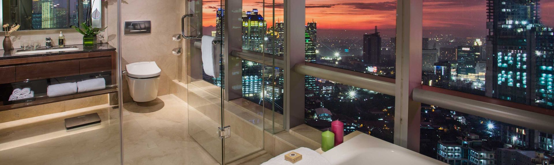 阿Ascott Kuningan Jakarta酒店横幅客房