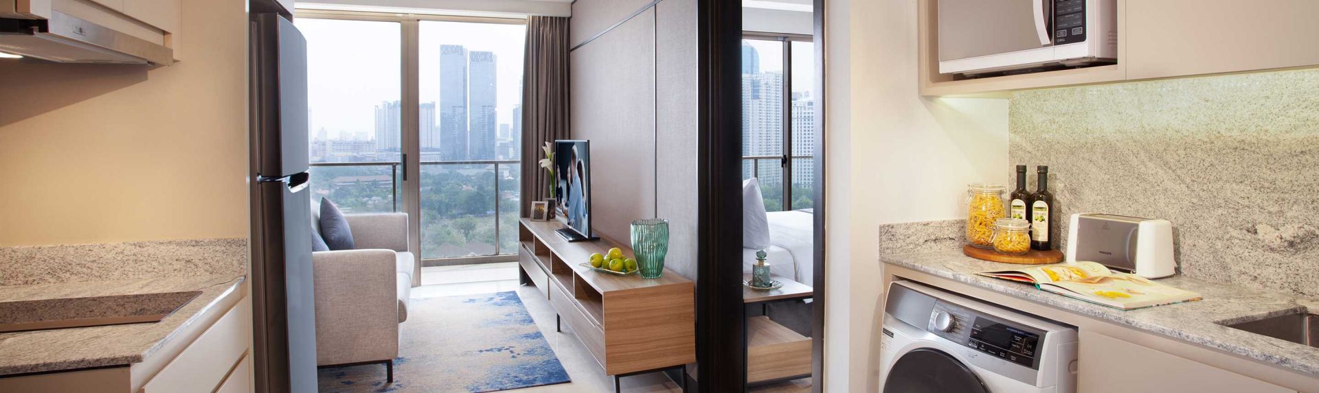 Somerset Sudirman Jakarta横幅画廊