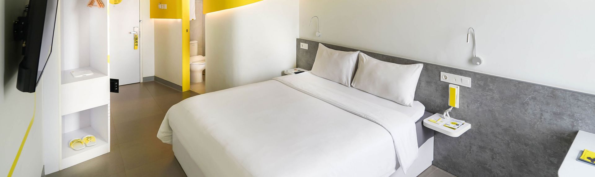 YELLO Hotel Manggarai Jakarta 酒店都市客房