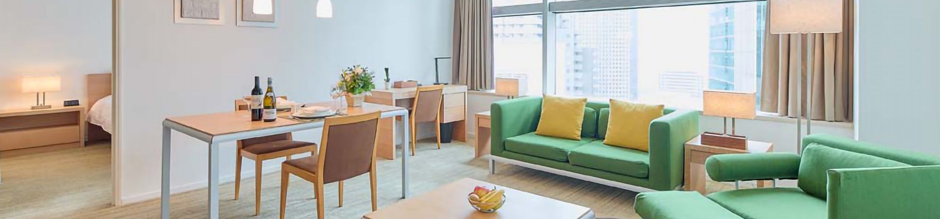 东京六本木 T Cube 奥克伍德华庭酒店公寓一居室行政公寓