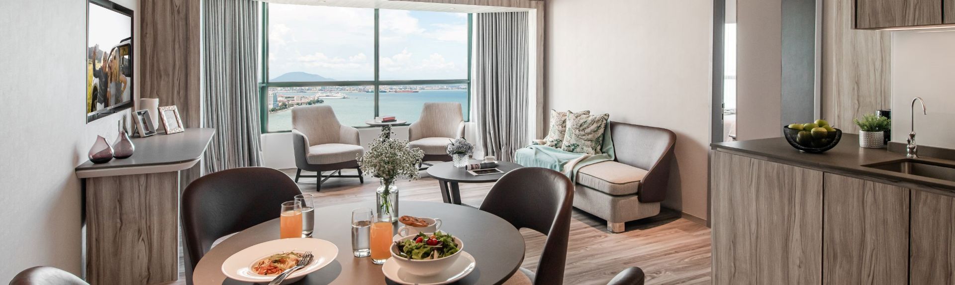 Serviced Apartment Type at Ascott Gurney Penang