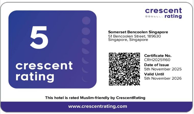 <strong>Accredited Hotel of Cresent Ratings</strong></br>Crescent rating