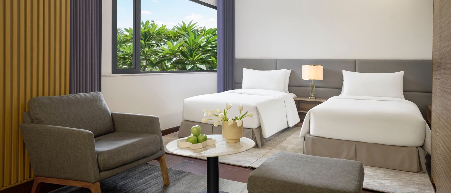 oakwood hotel and apartments saigon studio deluxe twin