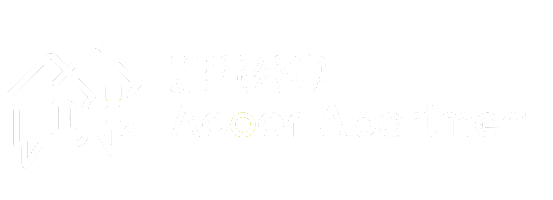 Logo White Adoor Apartment White