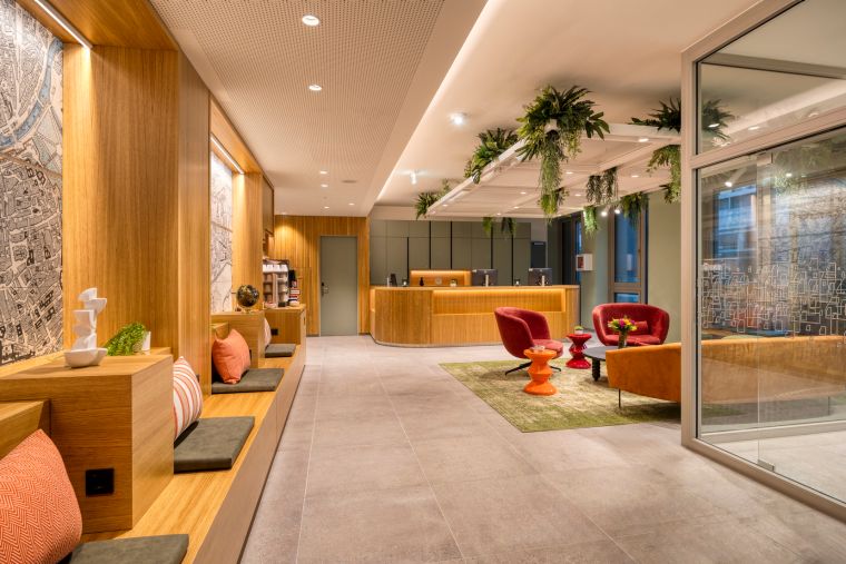 大厅及其接待区