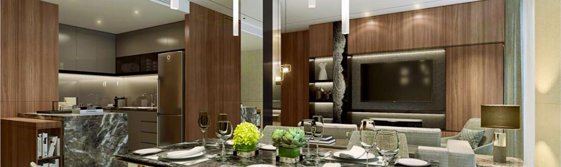 金边奥克伍德豪景公寓二居室豪华跃式公寓