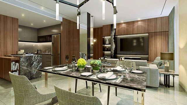 二居室豪华跃式公寓