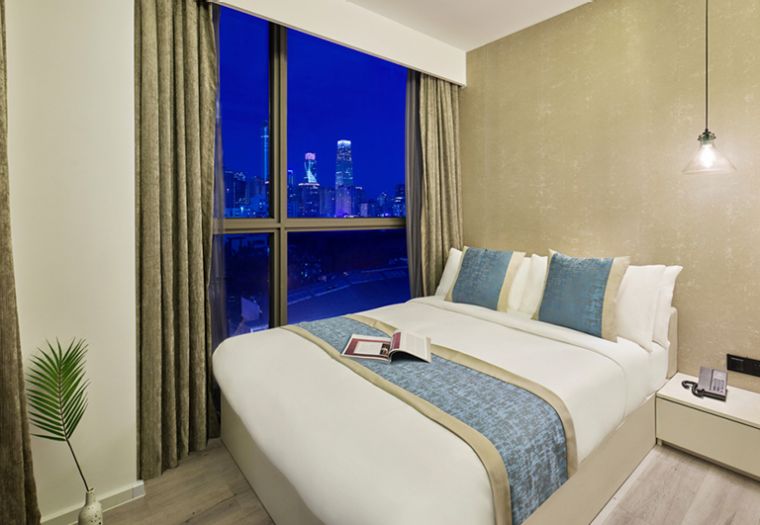 Apartmenttypes JV SR China Beijing Cit Ritan 2BRM Deluxe Livingroom