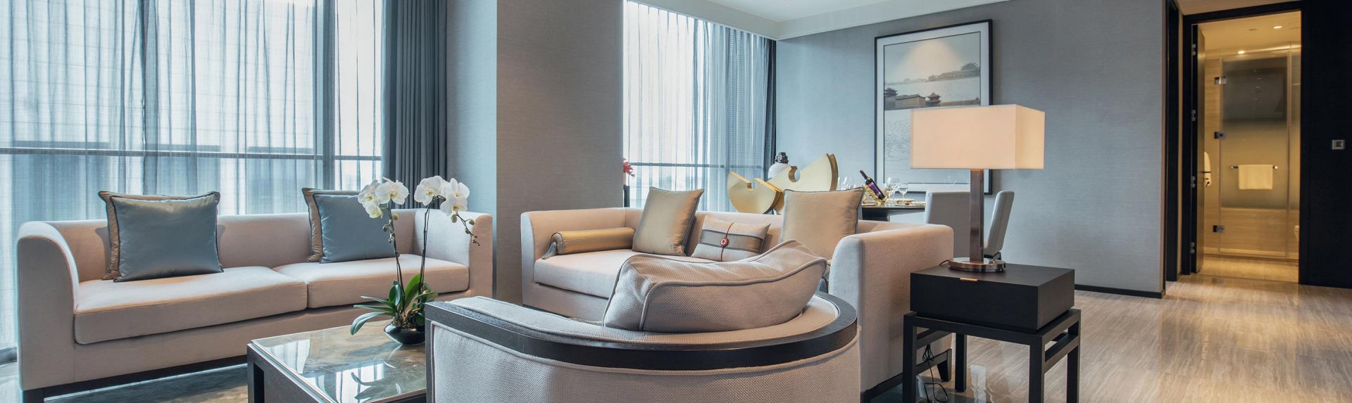 北京达美奥克伍德华庭酒店公寓三居室公寓