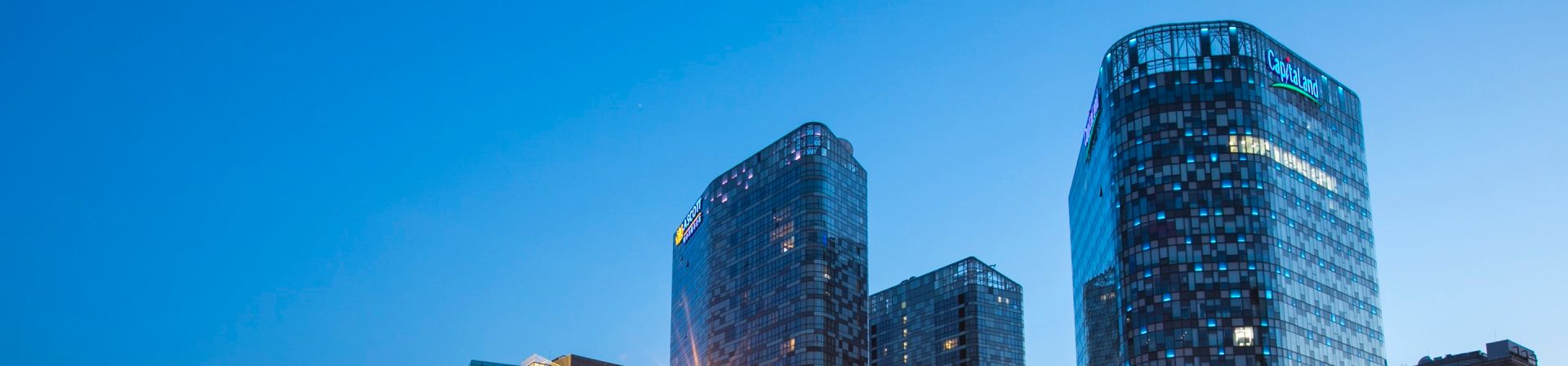 Overview China Beijing Raffles City Residence Facade