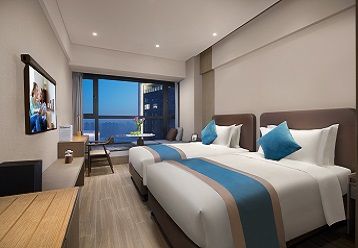 Apartmenttypes SR China Changchun Som Zhongmao 0BRM Deluxe Twin Bedroom LR