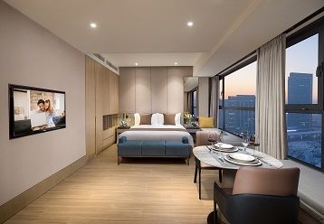 Apartmenttypes SR China Changchun Som Zhongmao 0BRM Executive Bedroom LR