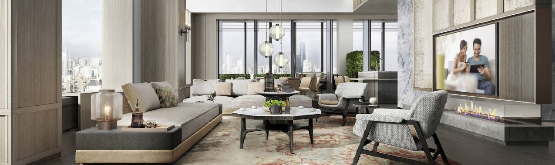 Overview Ascott Qinhuang Chengdu