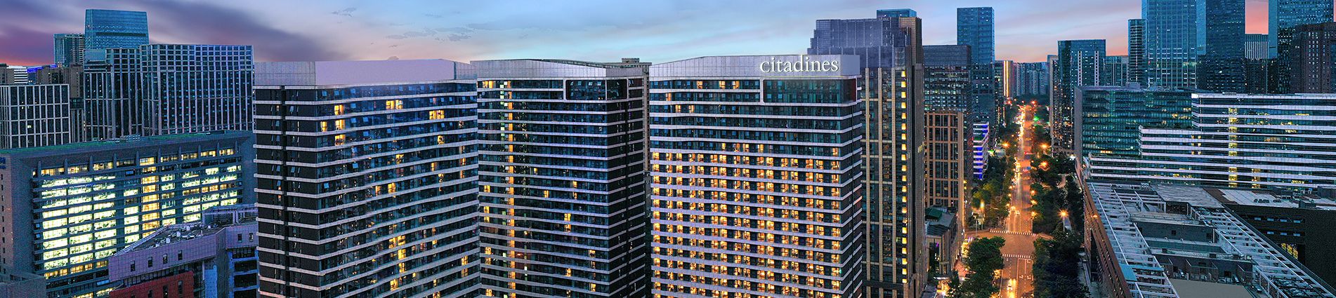 Overview Citadines Gaoxin Chengdu