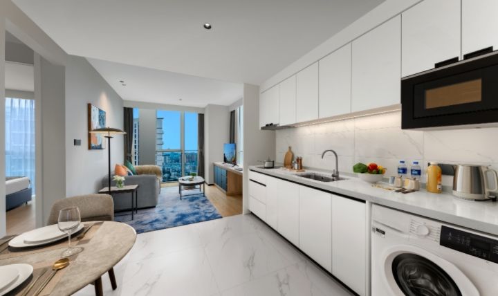 Apartmenttypes CH Chengdu CGHC 1BRMExe DingRm