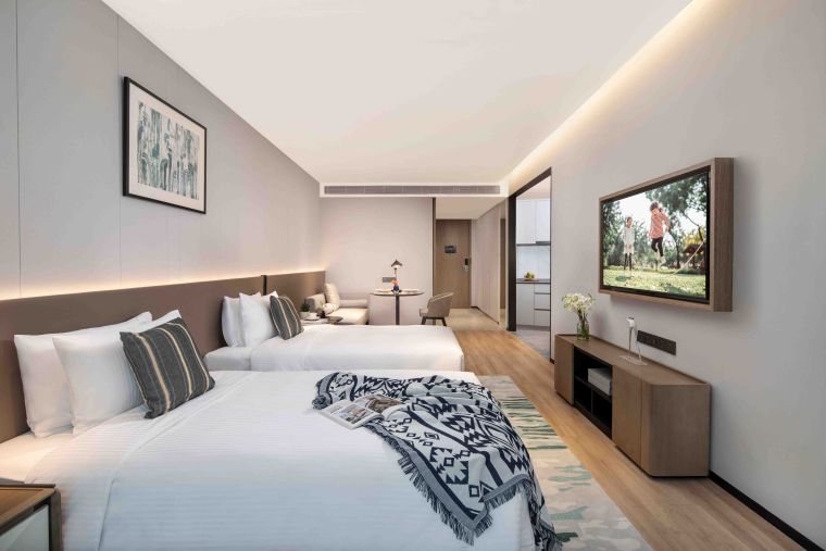 行政单房公寓（双床）