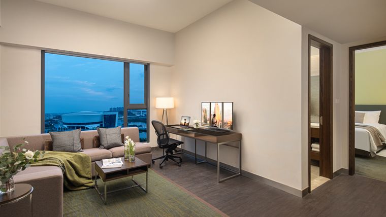 Apartmenttypes CN Foshan CNF 1BRMExe Livingrm LR