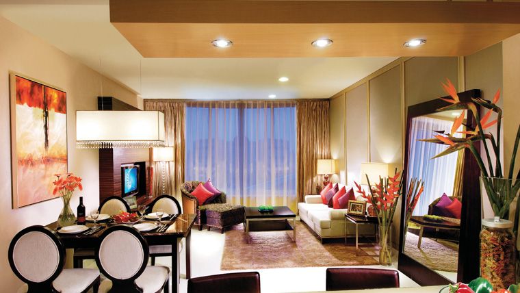 Apartment Types Ascott Guangzhou 2BRM Living Room