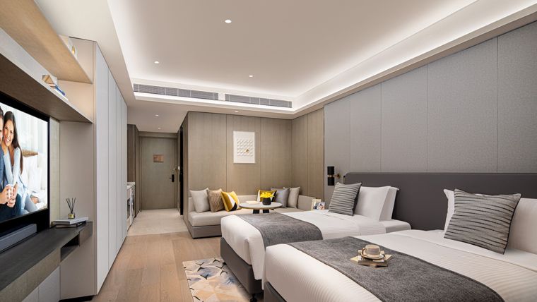 行政单房公寓（双床）