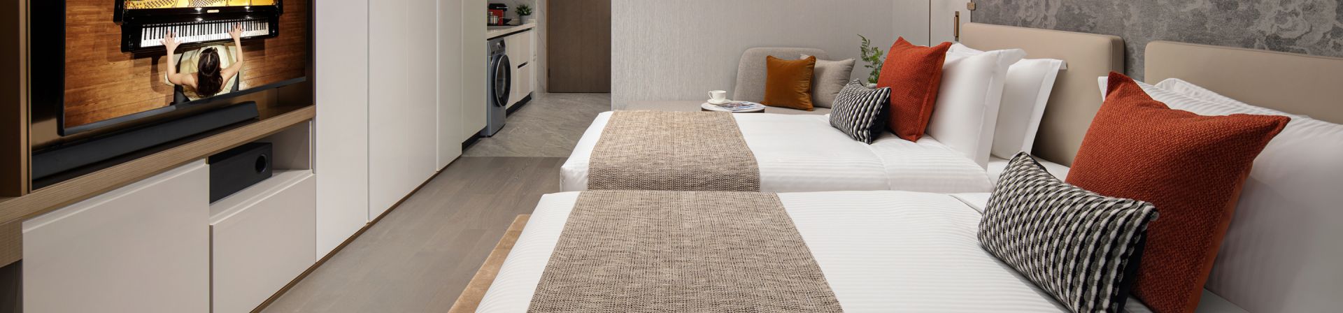 豪华单房公寓（双床）