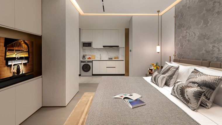 豪华行政单房公寓