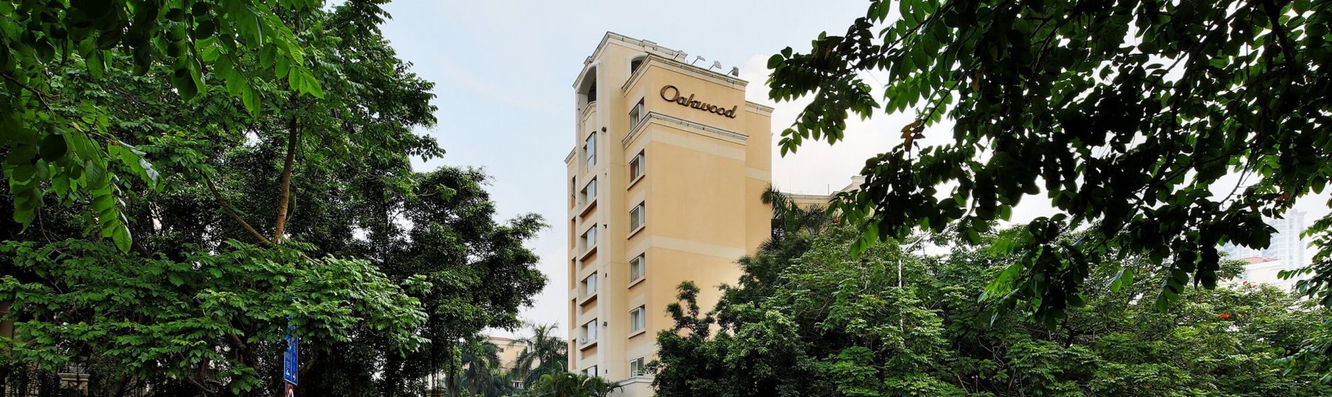 广州金亚花园奥克伍德华庭酒店公寓酒店位置