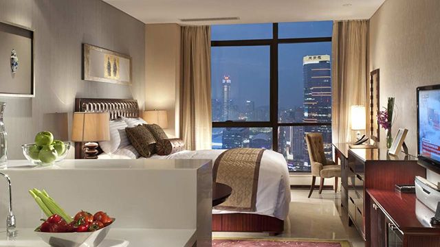 豪华特大床单间公寓