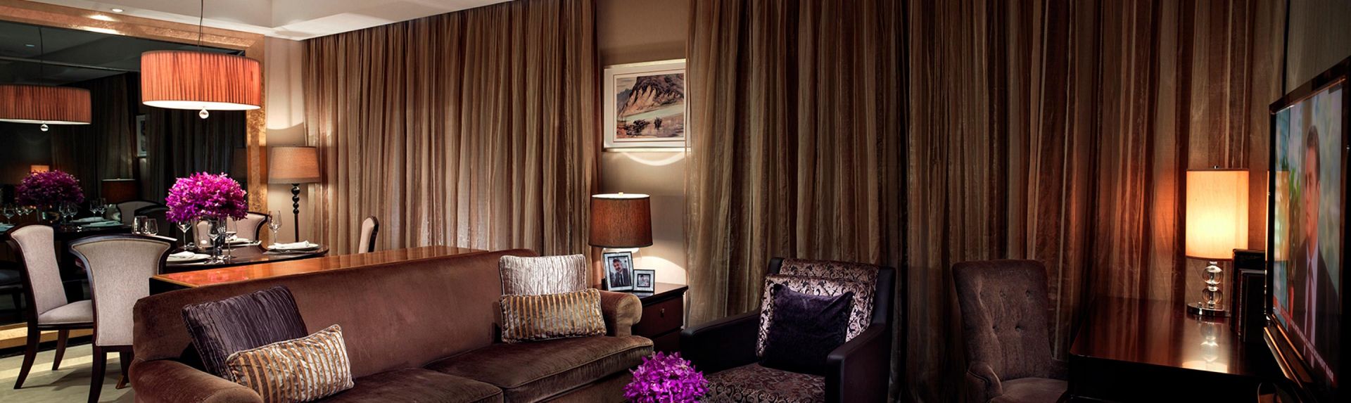 广州方圆奥克伍德豪景酒店公寓双卧室豪华家庭公寓