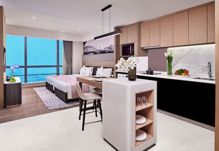 行政单房公寓（双床）