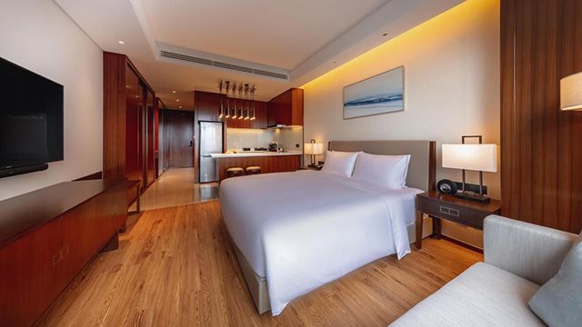 豪华特大床单间公寓