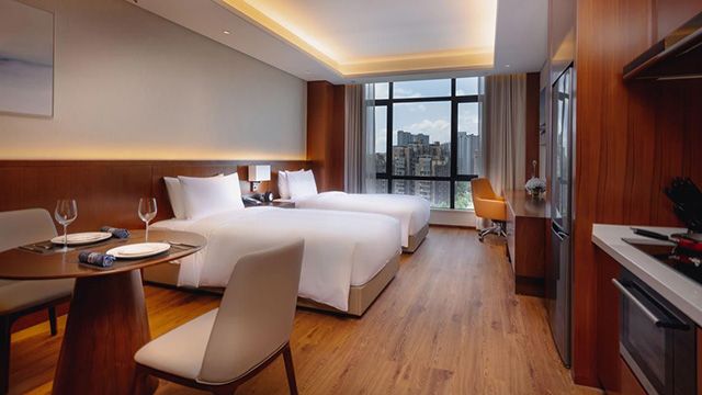 豪华双床单间公寓