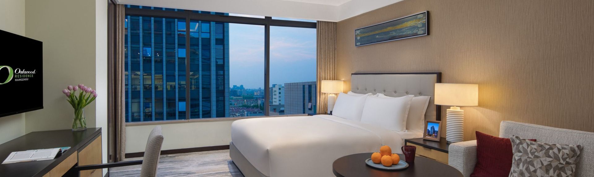 杭州奥克伍德华庭酒店公寓豪华公寓房