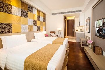 豪华客房 (双床)