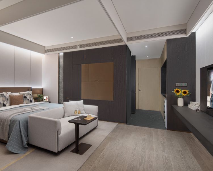 豪华行政单房公寓 