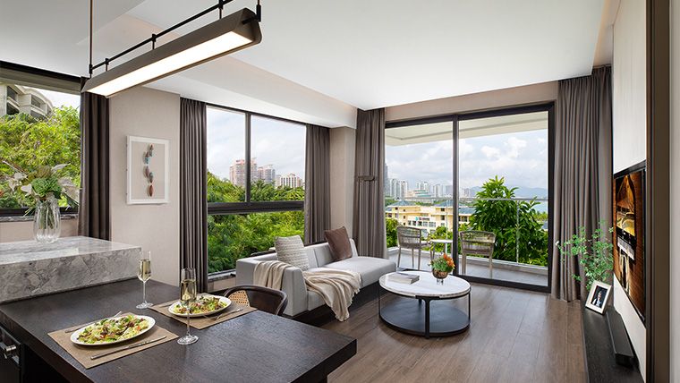 轻奢两房家庭套房