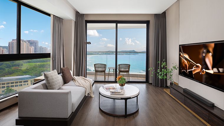 轻奢两房家庭海景套房