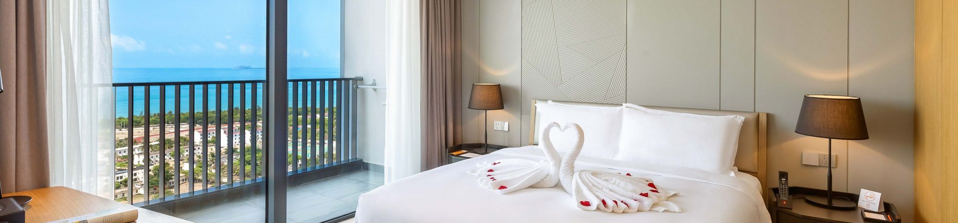 三亚奥克伍德雅居酒店公寓一居室豪华海景公寓