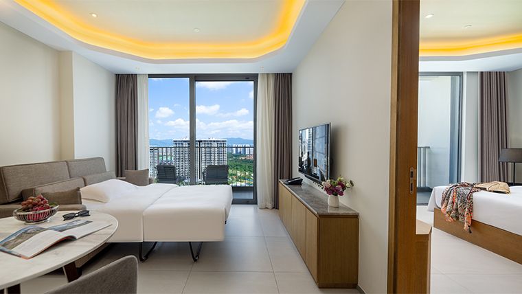 一居室高级园景家庭公寓