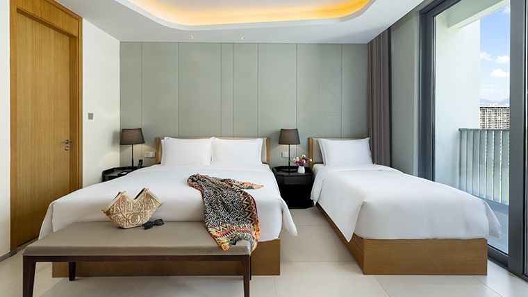 高级园景家庭单间公寓