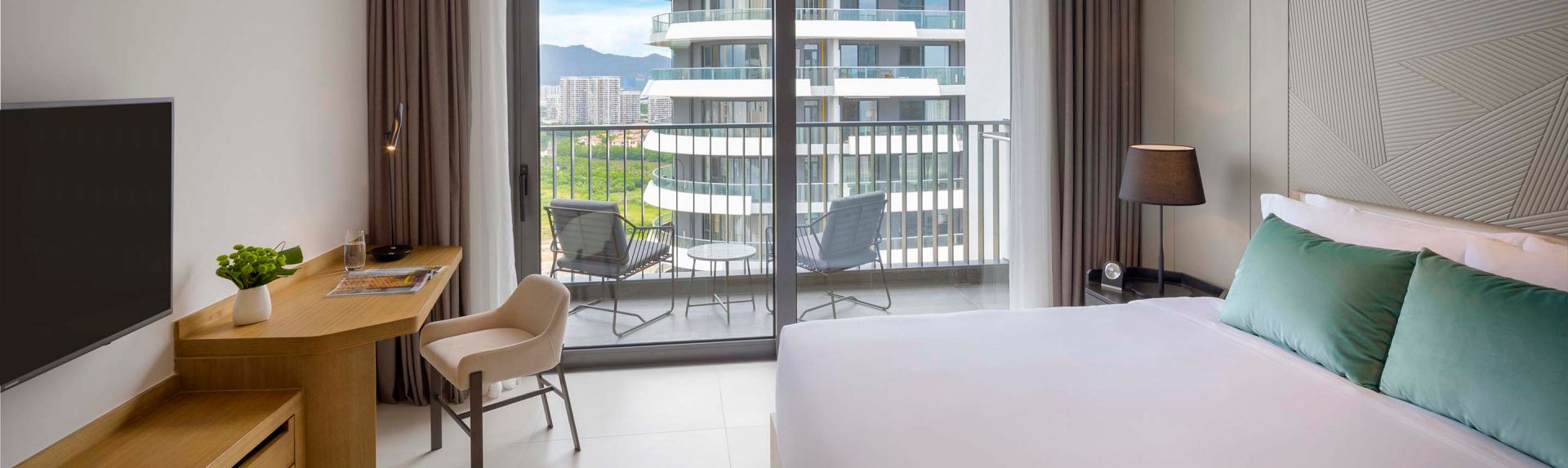 三亚奥克伍德雅居酒店公寓一居室高级园景公寓