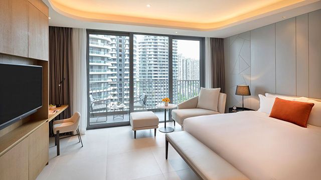 高级园景单间公寓