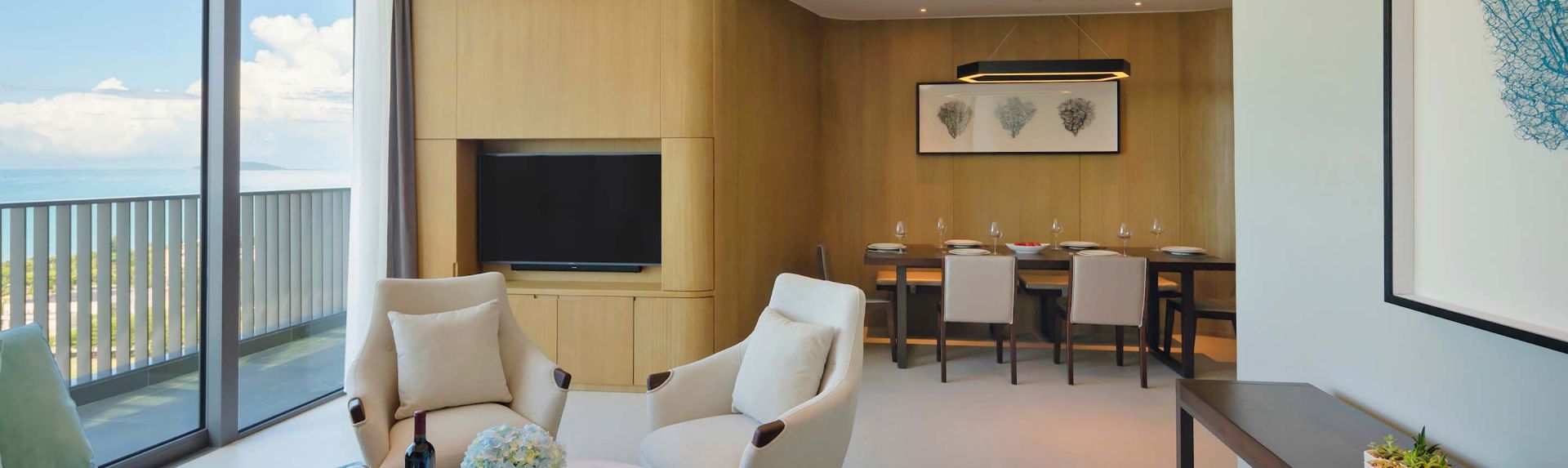 三亚奥克伍德雅居酒店公寓三居室豪华海景公寓