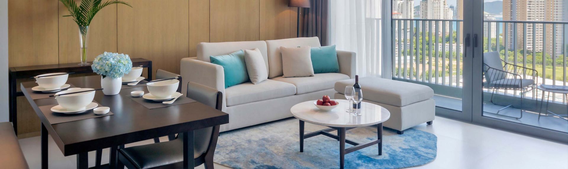 三亚奥克伍德雅居酒店公寓二居室豪华海景公寓