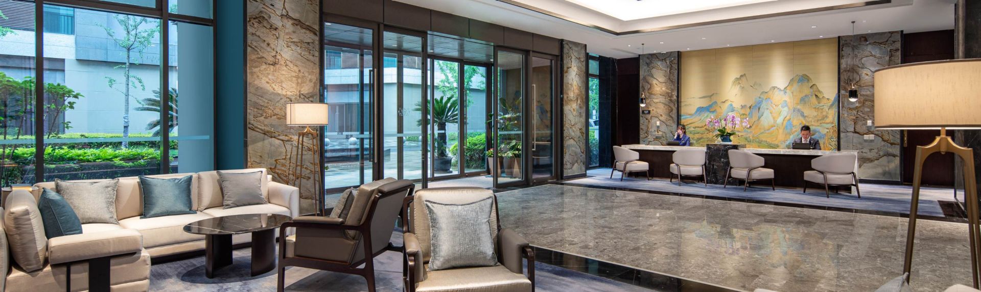 上海雅诗阁森兰服务公寓的地理位置