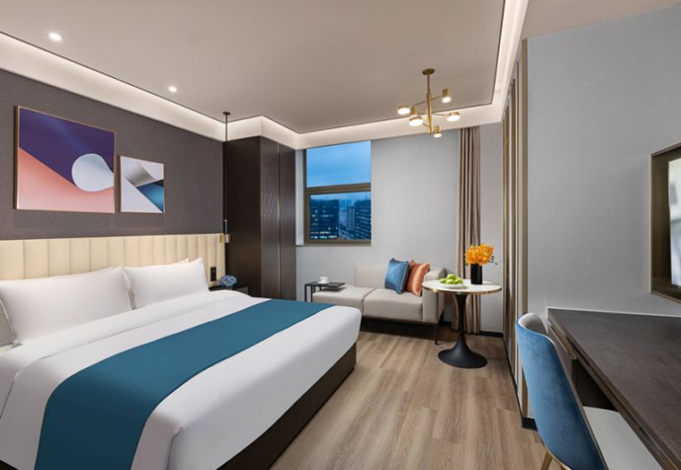 Apartmenttypes JV SR China Shanghai Cit Lujiazui Deluxe Room King