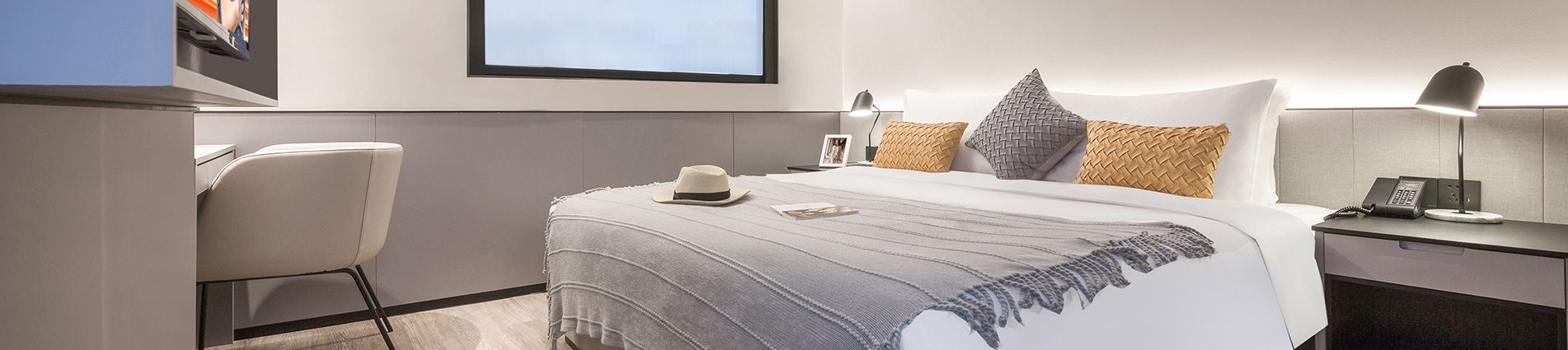 Apartment Types JV SR China Shanghai Cit Xujiahui 1BRM Executive Bedroom