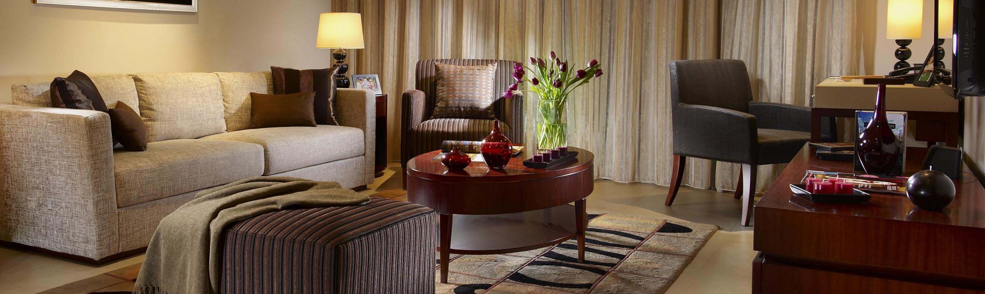 上海奥克伍德华庭酒店公寓三房豪华套房